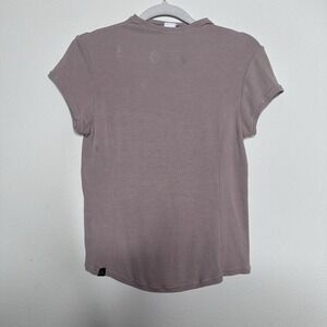 Oner Active Womens Ribbed Top Gym Cozy Lounge Size UK L Beige